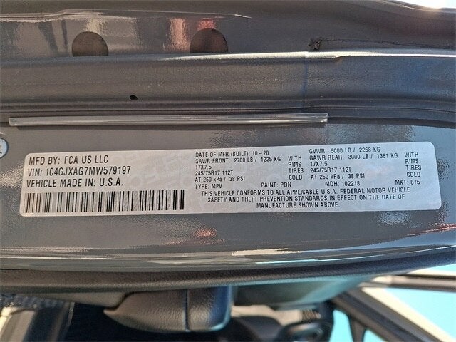 2021 Jeep Wrangler Sport S