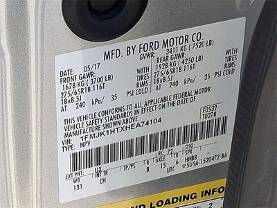 2017 Ford Expedition EL XLT