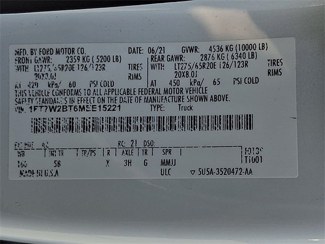 2021 Ford F-250SD Lariat