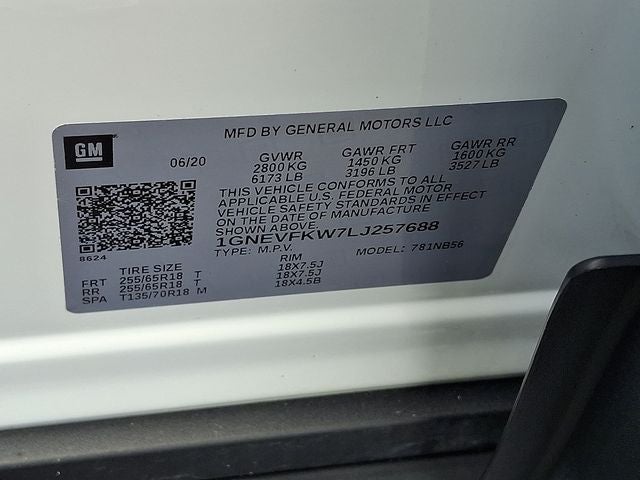 2020 Chevrolet Traverse LS