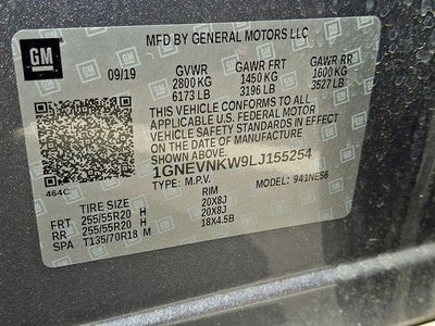 2020 Chevrolet Traverse High Country