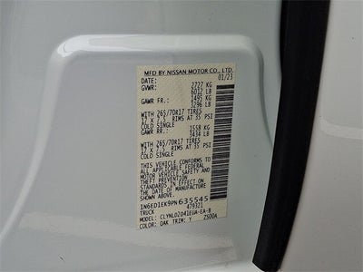 2023 Nissan Frontier PRO-4X