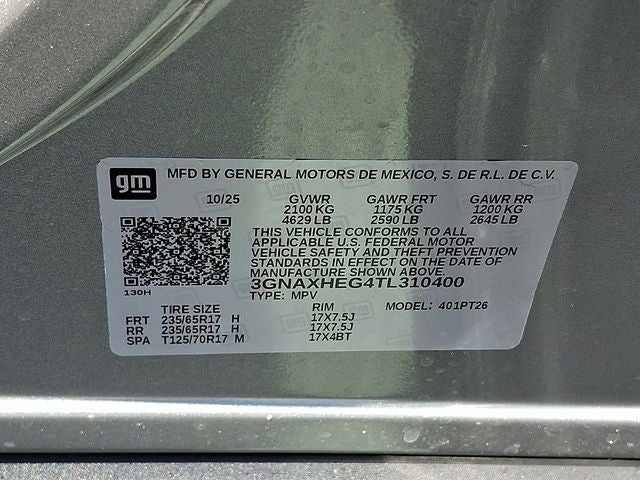 2026 Chevrolet Equinox LT