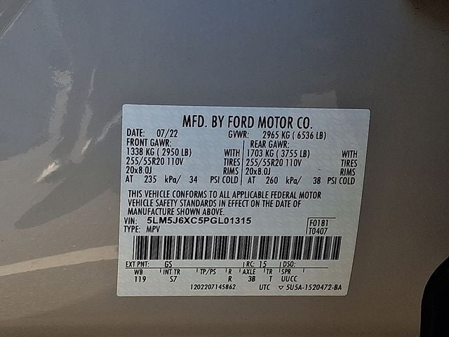 2023 Lincoln Aviator Standard