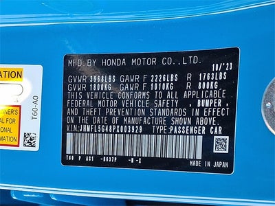 2023 Honda Civic Type R Base