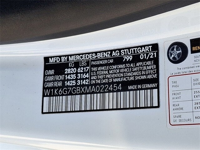 2021 Mercedes-Benz S-Class S 580 4MATIC®