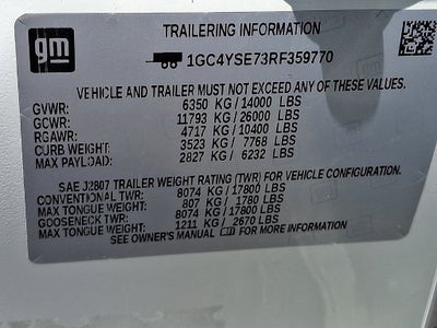 2024 Chevrolet Silverado 3500HD Work Truck