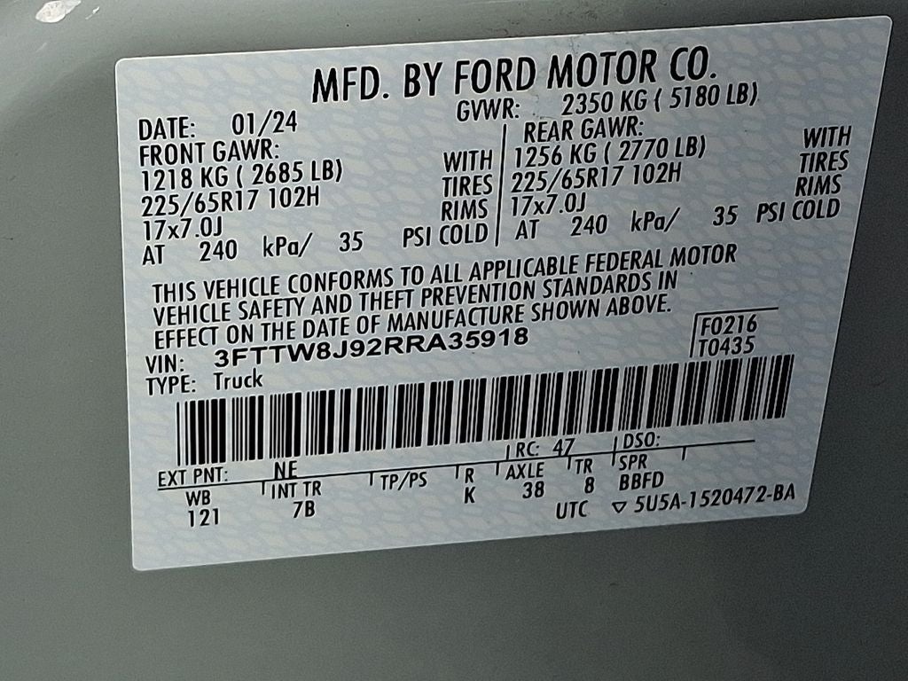 2024 Ford Maverick XLT