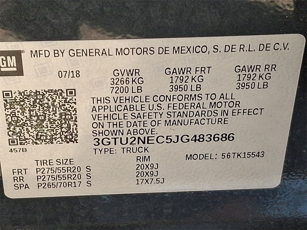 2018 GMC Sierra 1500 SLT