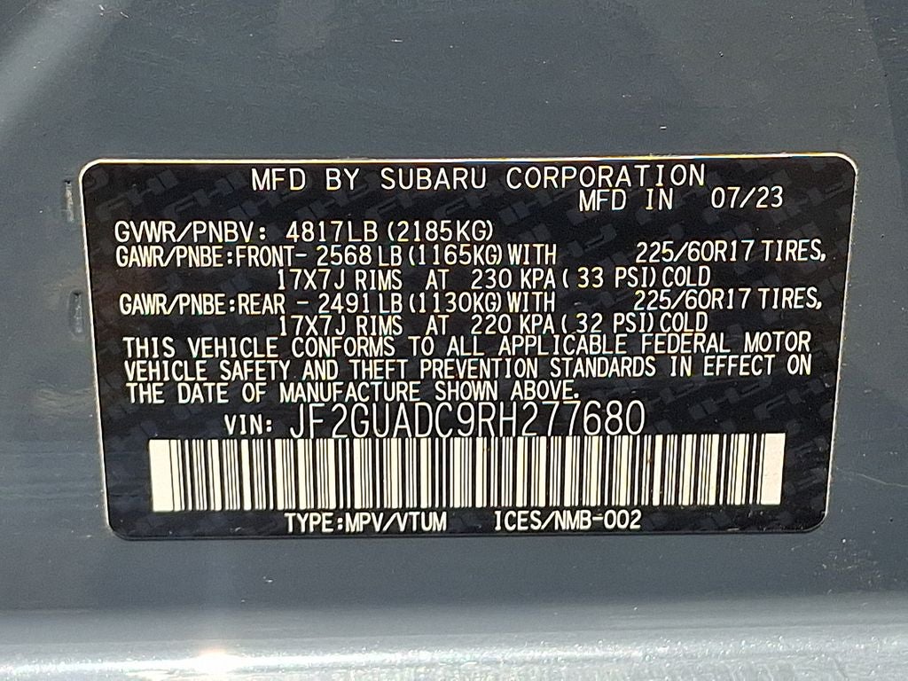 2024 Subaru Crosstrek Premium