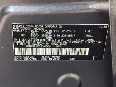 2016 Toyota RAV4 XLE