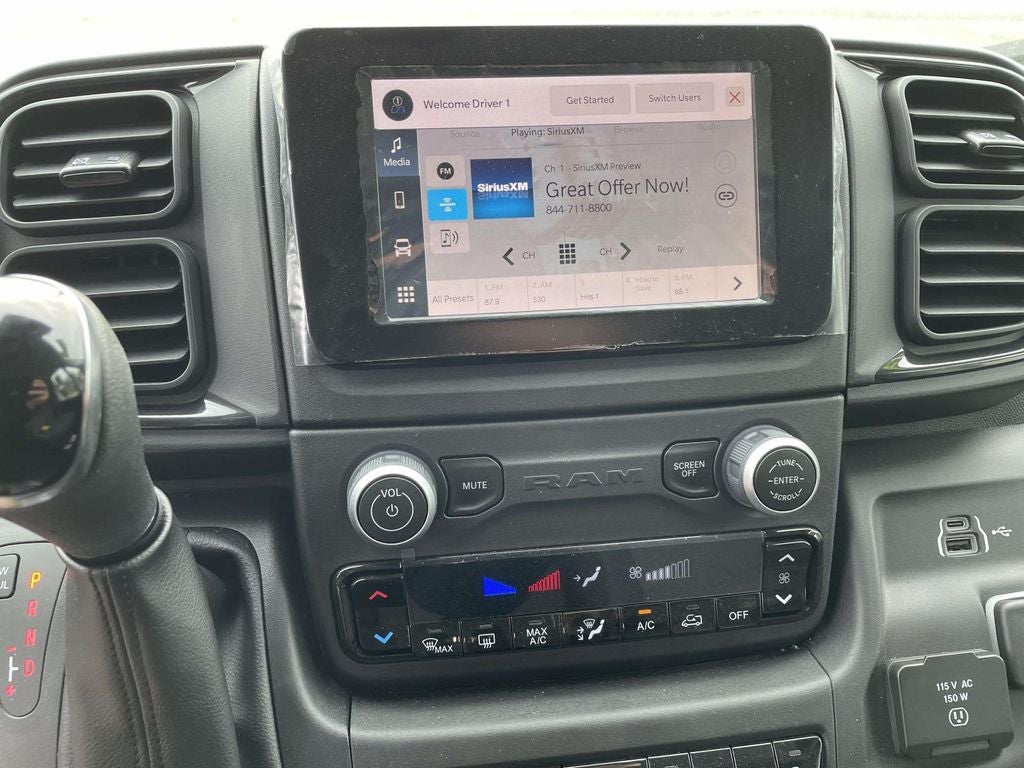 2024 RAM ProMaster 2500 Cargo Van Tradesman High Roof 136' WB w/Pass Seat