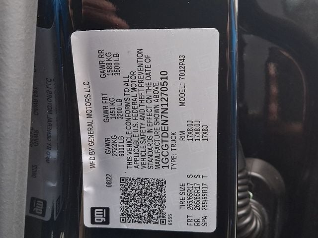 2022 Chevrolet Colorado Z71