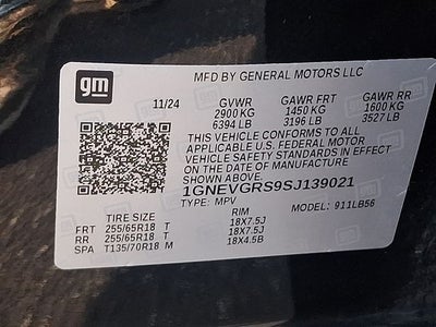 2025 Chevrolet Traverse LT 2LT