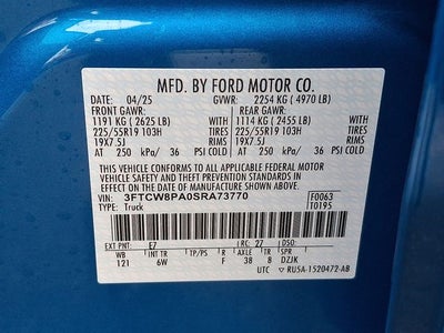 2025 Ford Maverick Lobo High