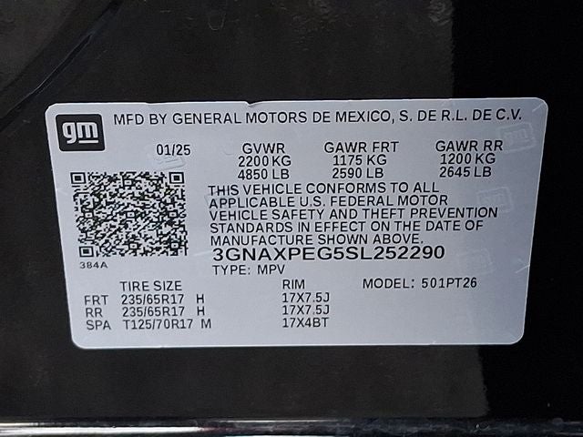 2025 Chevrolet Equinox LT