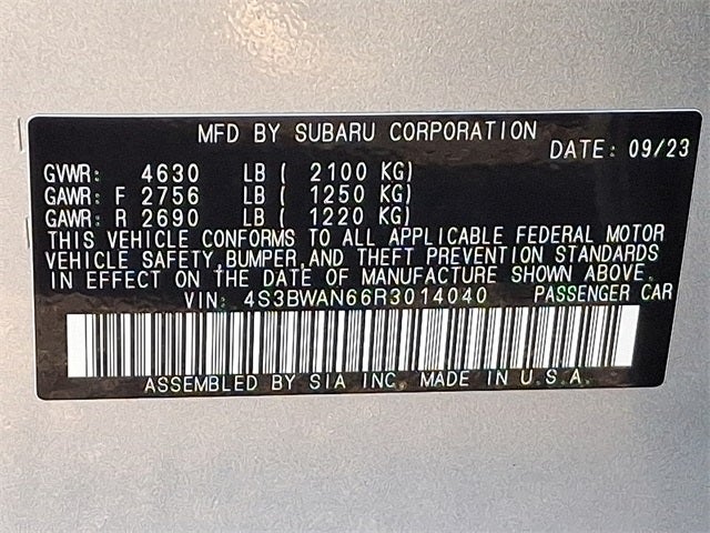 2024 Subaru Legacy Limited