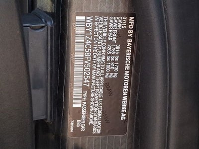 2015 BMW i3 with Range Extender