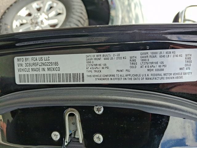 2022 RAM 2500 Laramie