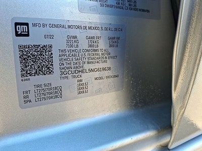 2022 Chevrolet Silverado 1500 ZR2