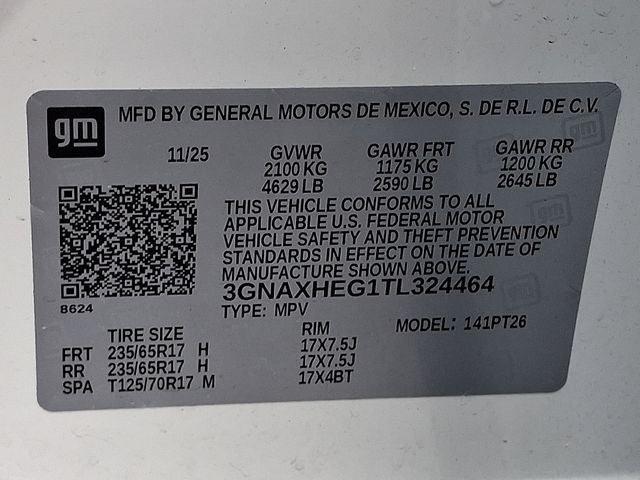 2026 Chevrolet Equinox LT