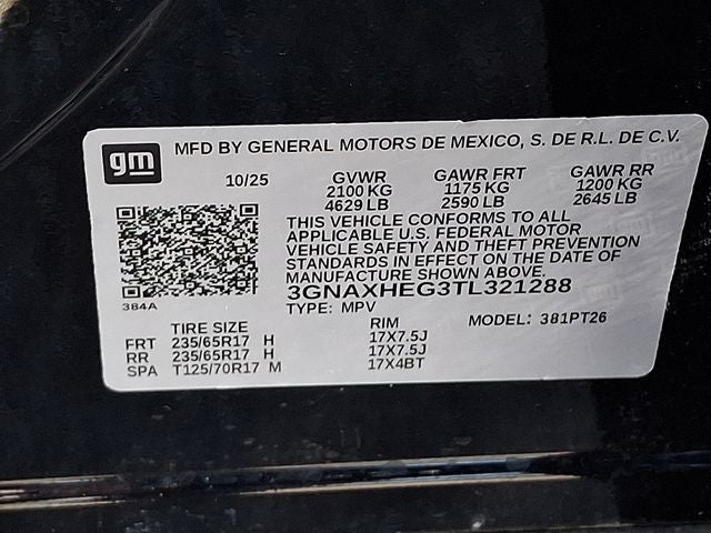 2026 Chevrolet Equinox LT