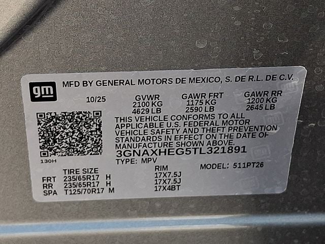2026 Chevrolet Equinox LT