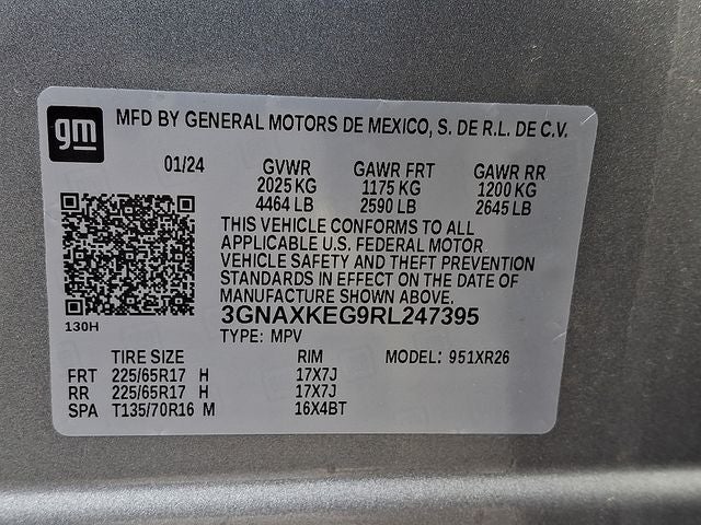2024 Chevrolet Equinox LT