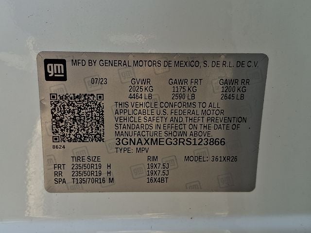 2024 Chevrolet Equinox RS