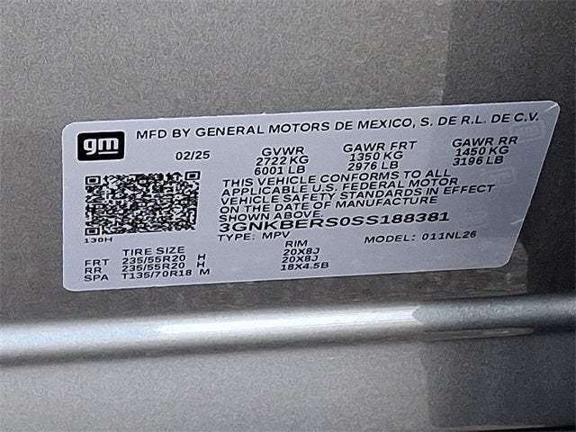 2025 Chevrolet Blazer RS