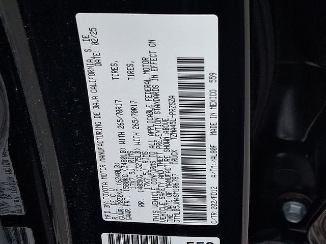 2025 Toyota Tacoma TRD Off-Road