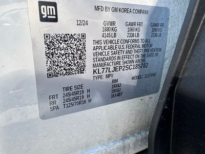 2025 Chevrolet Trax 2RS