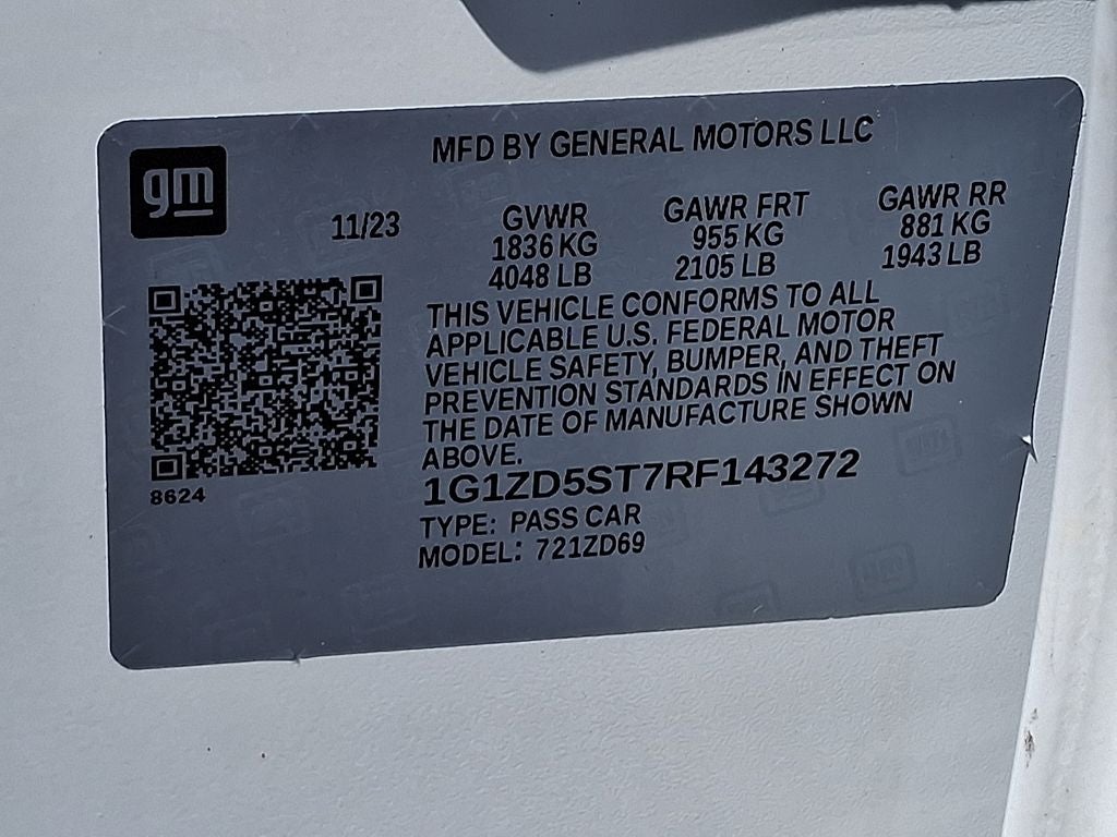 2024 Chevrolet Malibu LT 1LT
