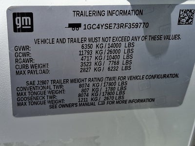 2024 Chevrolet Silverado 3500HD Work Truck DRW