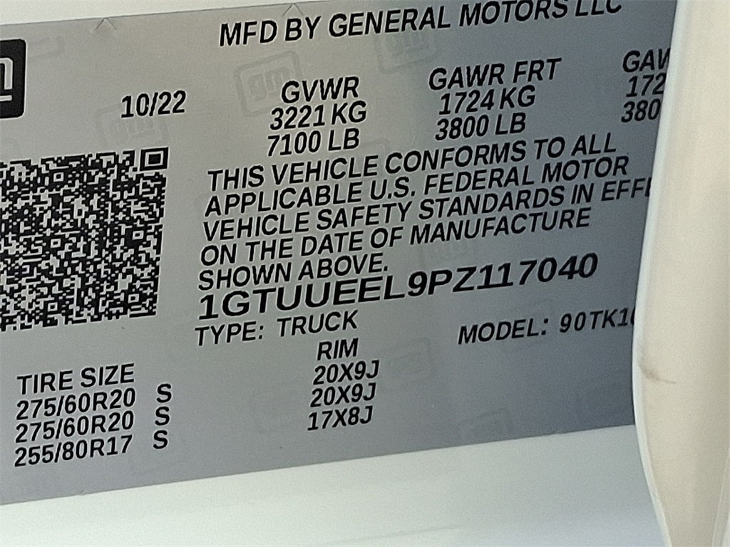 2023 GMC Sierra 1500 AT4