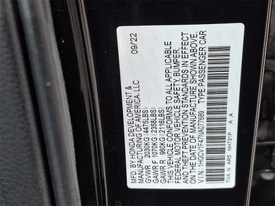 2022 Honda Accord Sport Special Edition