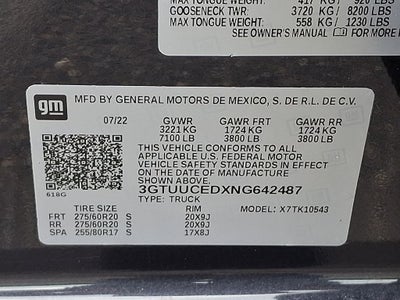 2022 GMC Sierra 1500 Elevation