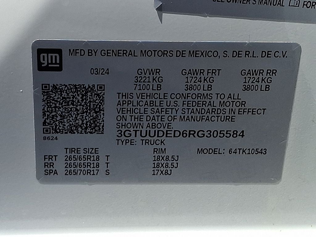 2024 GMC Sierra 1500 SLT