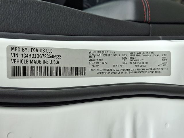 2025 Dodge Durango GT Plus