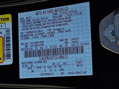 2025 Ford Mustang EcoBoost Premium