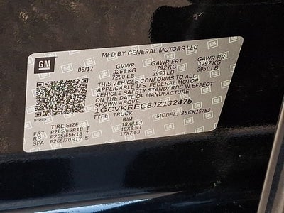 2018 Chevrolet Silverado 1500 LT LT1