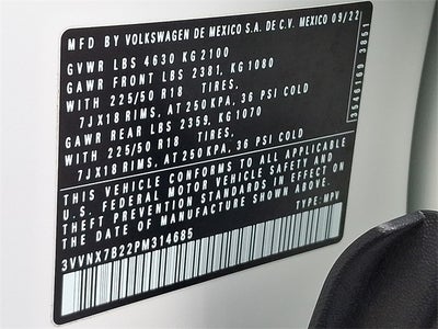 2023 Volkswagen Taos 1.5T SE