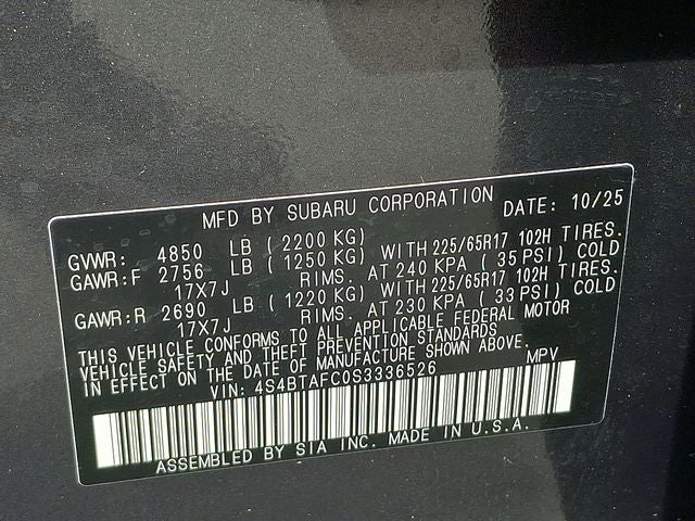 2025 Subaru Outback Premium