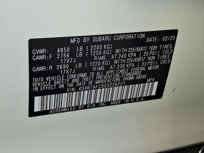 2025 Subaru Outback Premium