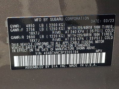 2023 Subaru Outback Limited
