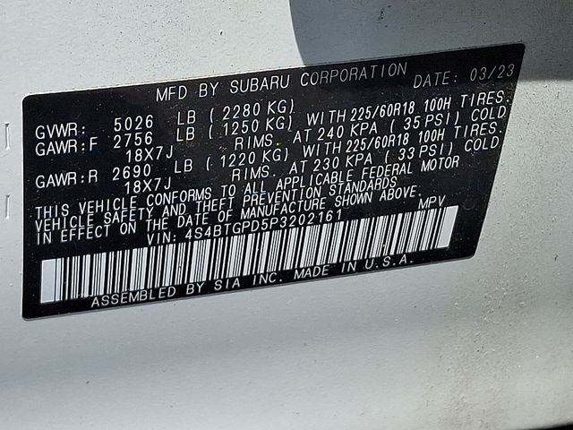 2023 Subaru Outback Touring XT