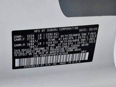 2023 Subaru Outback Touring XT