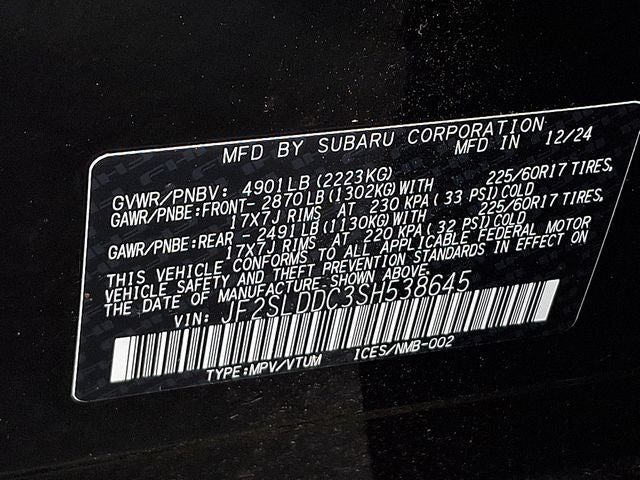 2025 Subaru Forester Premium