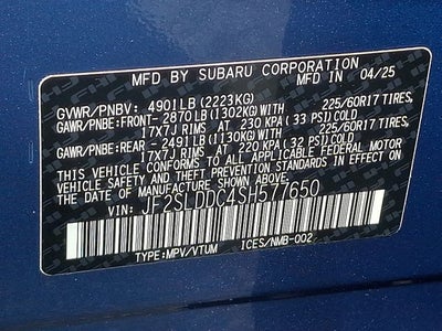 2025 Subaru Forester Premium