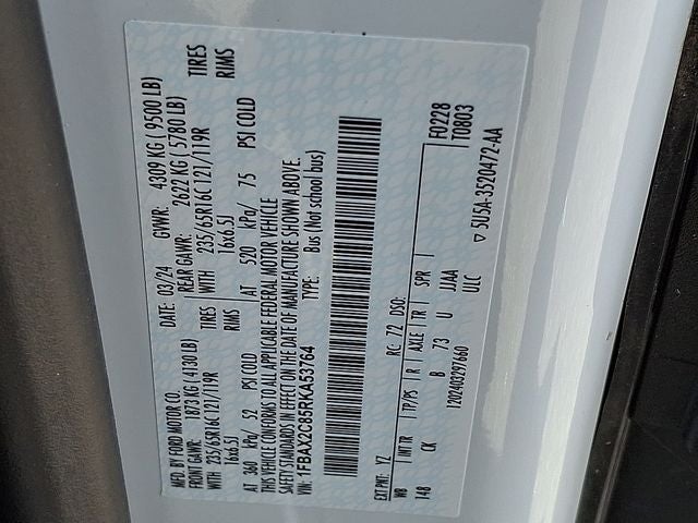 2024 Ford Transit-350 XLT